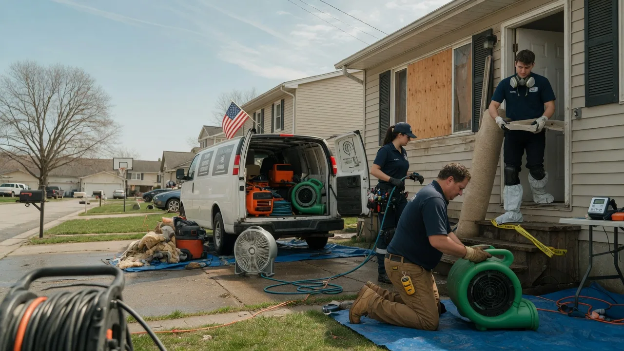 Water Damage Restoration in Mistletoe, KY near me